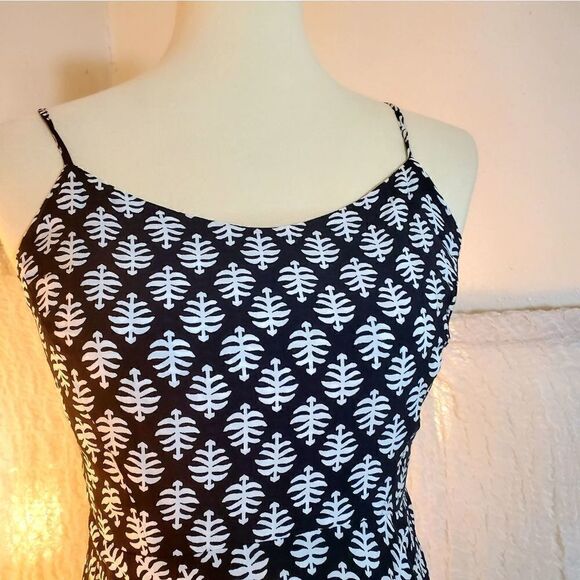 Old Navy Dress Black & White Dress Pasley Print Size Small - Picture 7 of 12